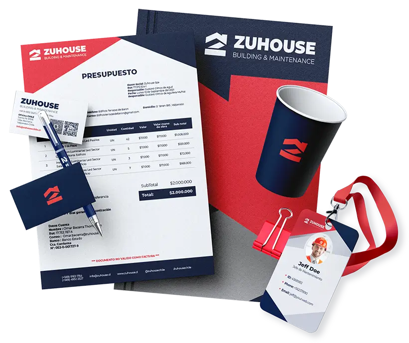 Branding para Zuhouse Chile